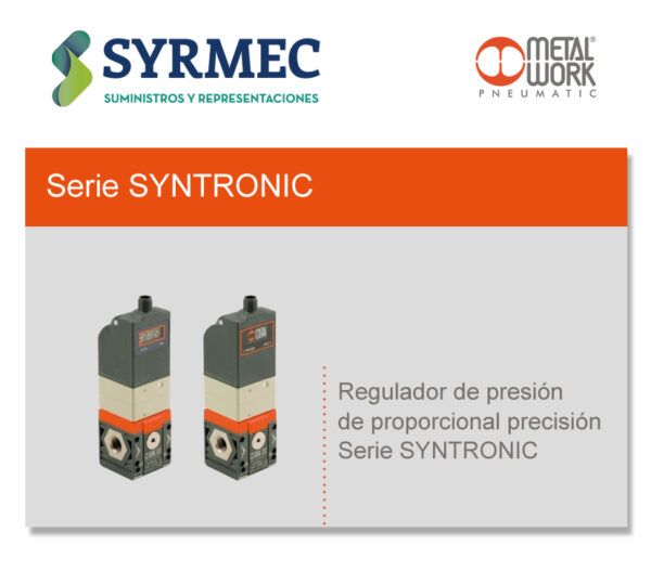 Regulador de presión Serie SYNTRONIC