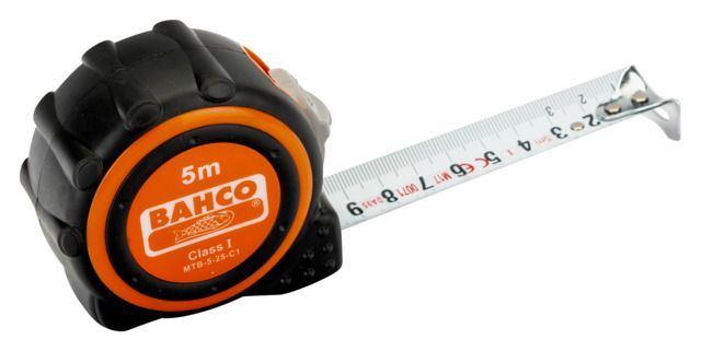 Flexómetro Bahco 5M 1" ref MTB-5-25-C1
