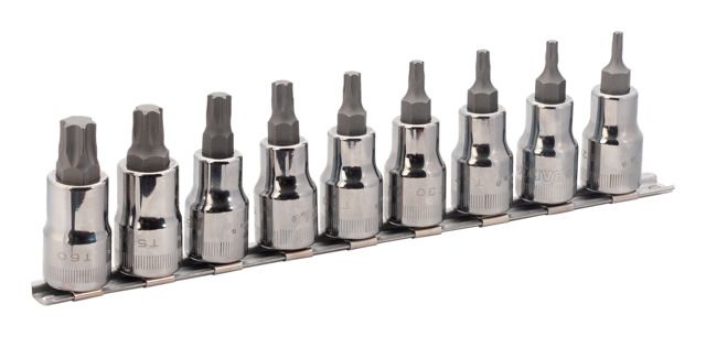 Juego de vasos Bahco 1/2" Torx ref 7809TO