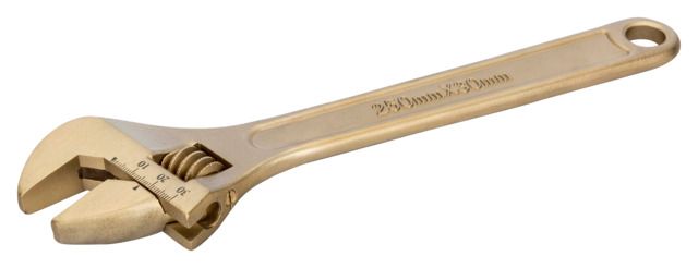 Llave ajustable Bahco 24 mm aluminio bronce