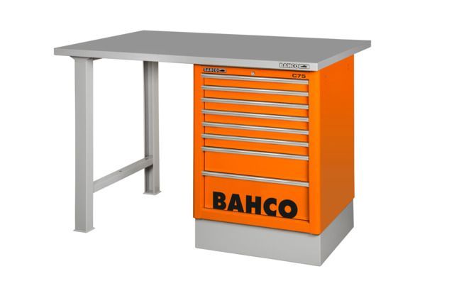 Banco de trabajo Bahco 1800 mm acero 1" ref 1495K6CWB18TS