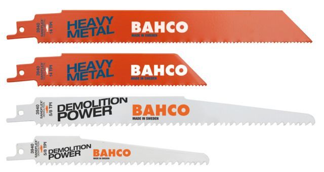 Hoja de sierra Bahco bimetal ref 3940-HDD-SET-5P