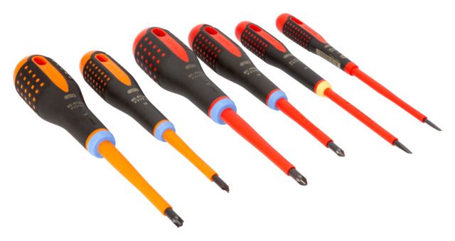 Destornillador Bahco Pozidriv ergonómico