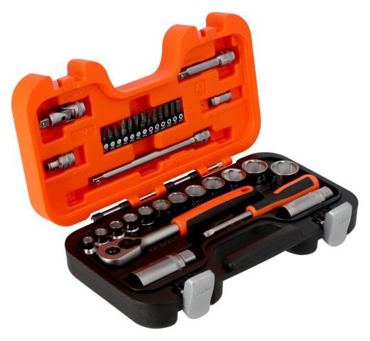 Juego de vasos Bahco 3/8" hexagonal 1/4" ref S330AF