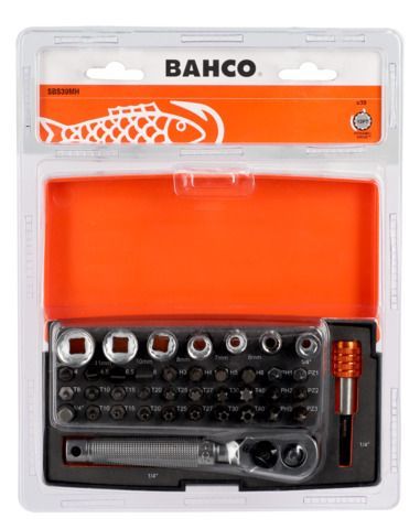 Juego de vasos Bahco 1/4" ref SBS39MH