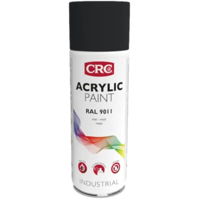 ACRYLIC PAINT 9011 NEGRO GRAFITO MATE 400 ML