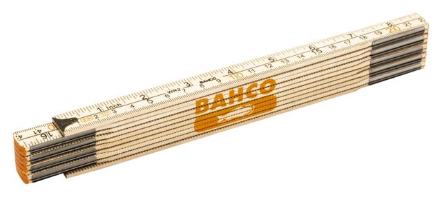 Herramienta de medición Bahco 2 m madera ref WR2