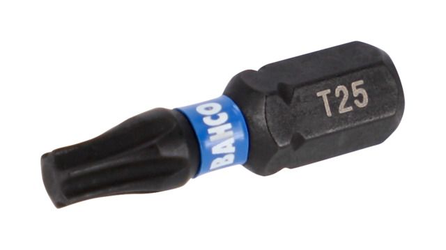 Punta de destornillador Bahco 25Mm Torx 1/4" ref 66IM/T15C-2P