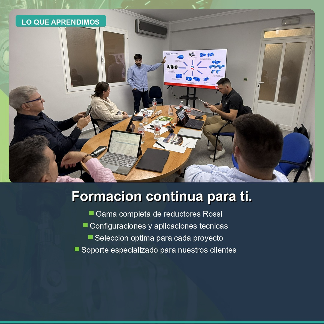 Presentación técnica sobre reductores industriales