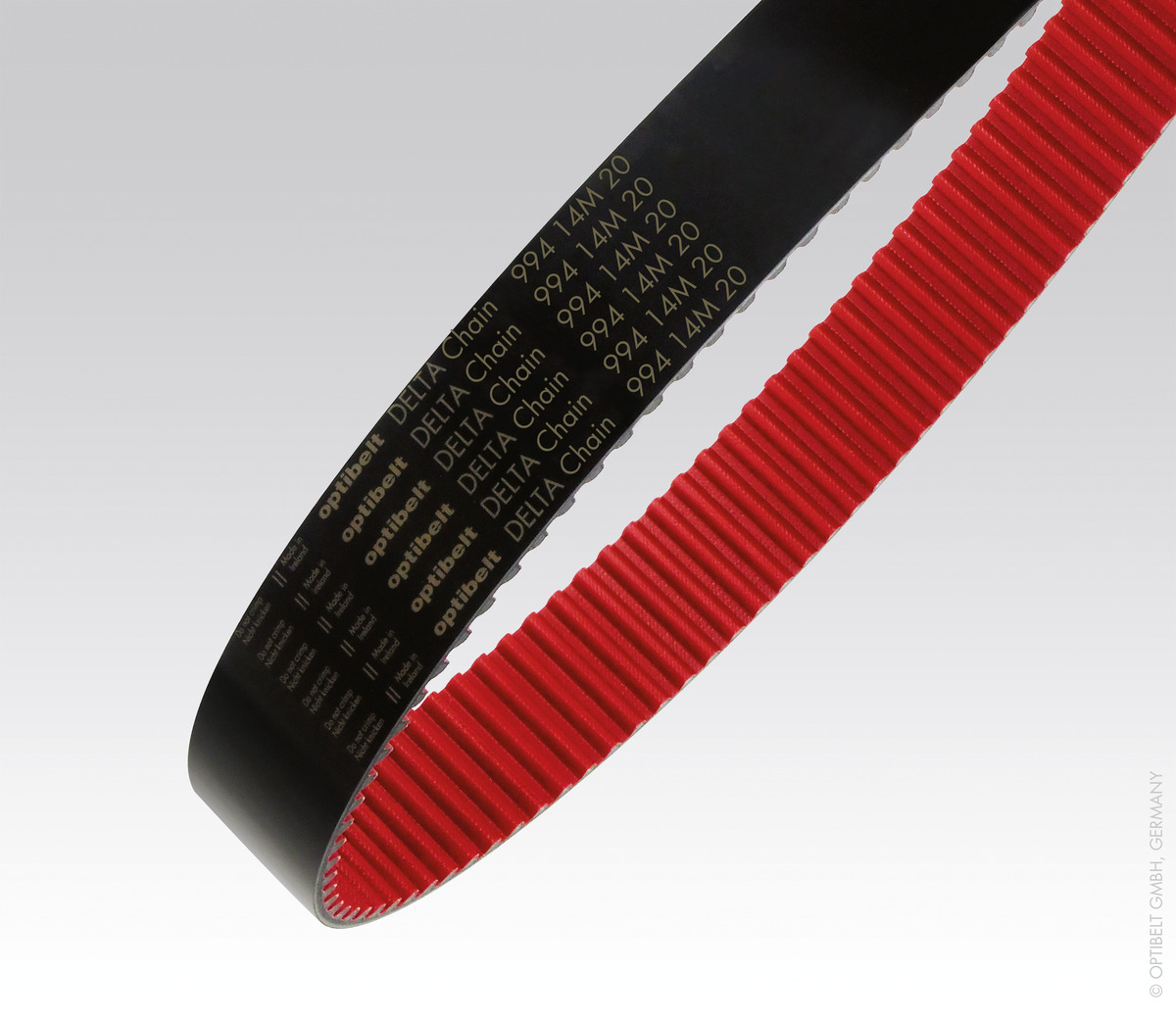 correa Optibelt 14MDC 3136 para transmisión industrial Optibelt