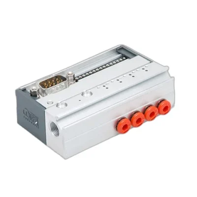 Accesorio base 4 posiciones conector múltiple 9 PIN PLT 10 Metal Work