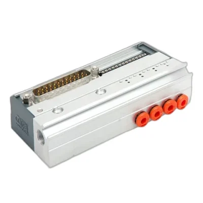 Accesorio base 4 posiciones conector múltiple25 PIN PLT 10 Metal Work