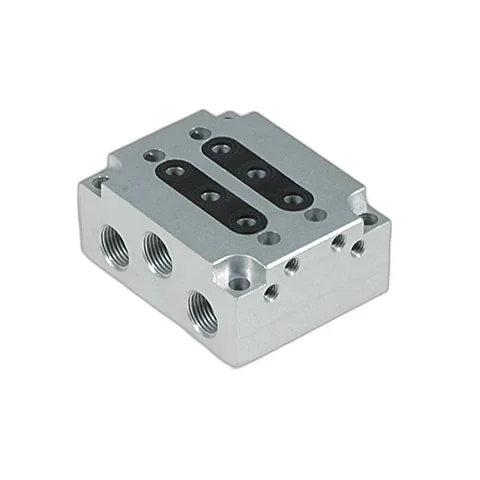 Base 8 posiciones valvole 5/2 5/3 minimach Metal Work