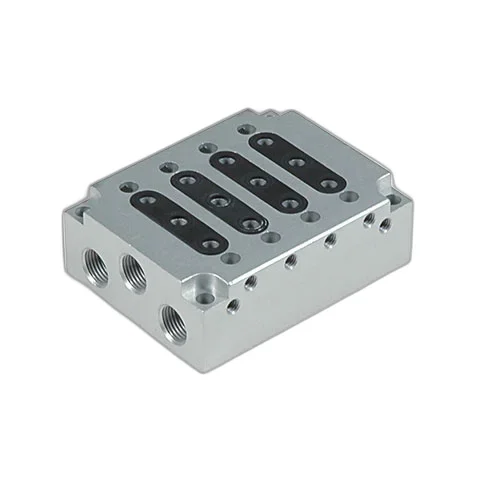 Base 4 posiciones valvole 5/2 5/3 minimach Metal Work