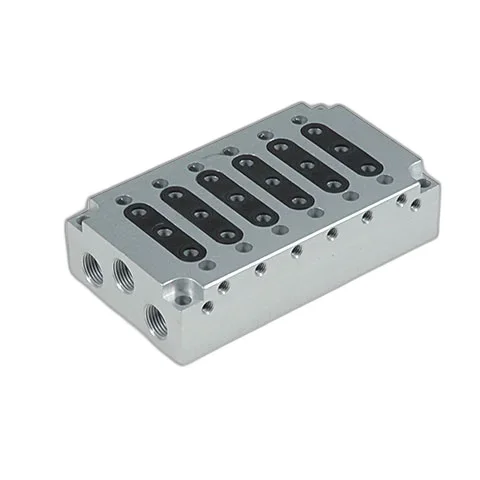 Base 6 posiciones valvole 5/2 5/3 minimach Metal Work