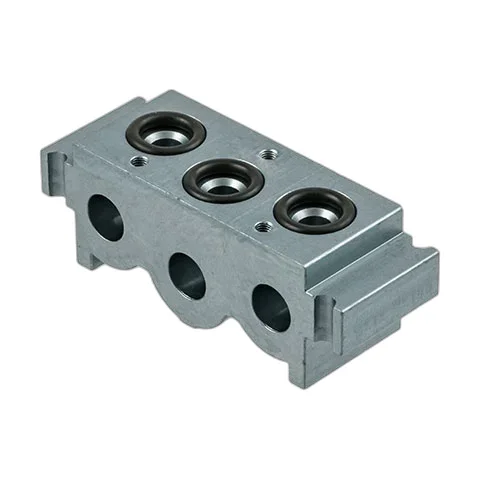 Accesorio base manifold completa 1/4 Metal Work