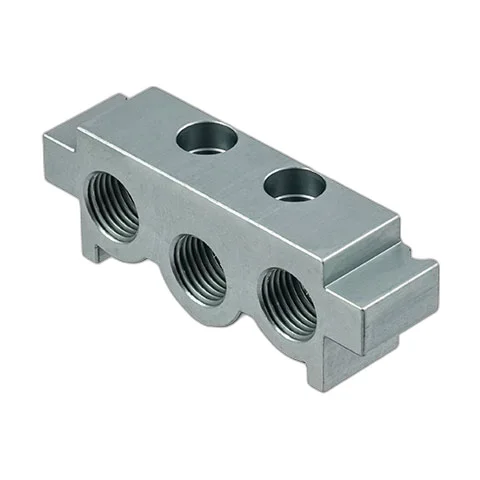 Accesorio terminal entrada manifold completo 1/4 Metal Work