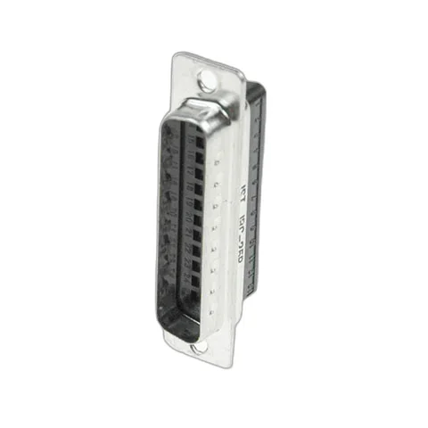 Kit conector macho 25 polos Metal Work