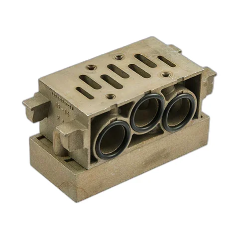 Accesorio b. manifold bottom iso1 BMB-1 Metal Work