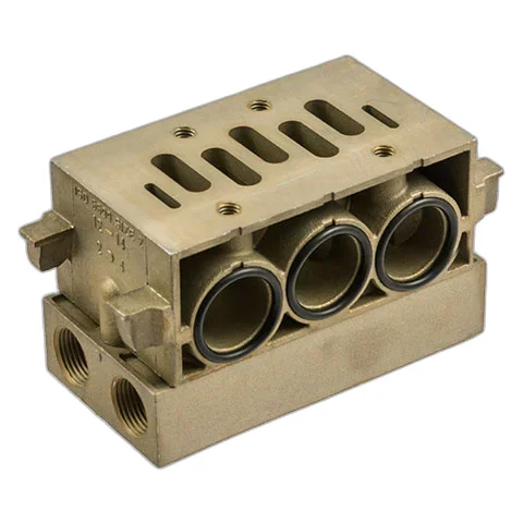 Accesorio base manifold iso2 BMS-2 Metal Work