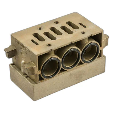 Accesorio base manifold bottom iso2 BMB-2 Metal Work