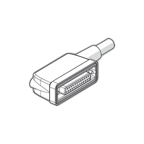 Accesorio conector 90° ip65 25p.ul posa mob.l=10m Metal Work