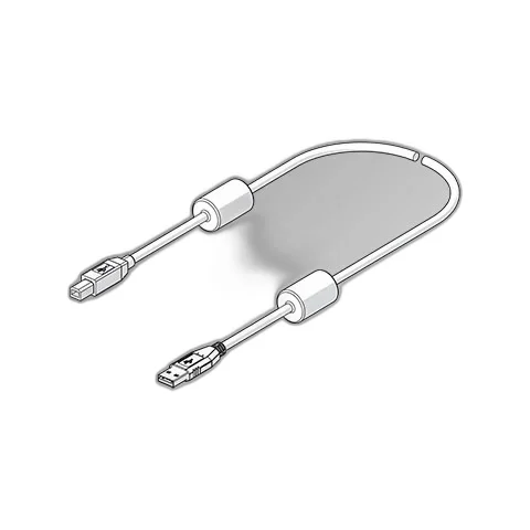 Cable usb 2.0 maschio A-B ferrite 3m Metal Work