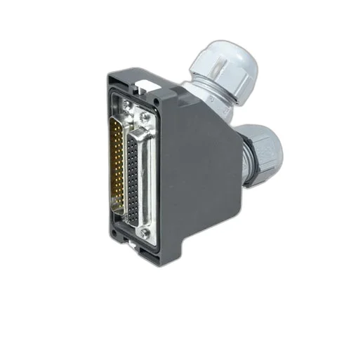 Kit conector soporte 44+44 polos ip65 i/o Metal Work