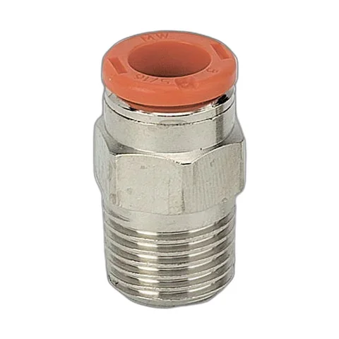 Racor recto m. rl1c 10 3/8 cc conico Metal Work