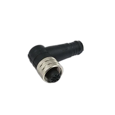 Accesorio conector M12 8 PIN 90° cable 5m *** Metal Work